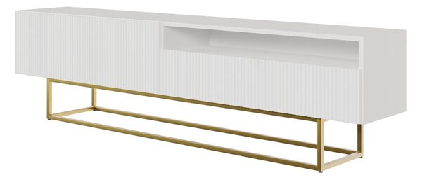 TV skříňka/stolek Vertigo V1 (bílá). Akce -11%