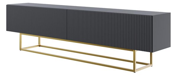 TV skříňka/stolek Vertigo V2 (černá). Akce -8%