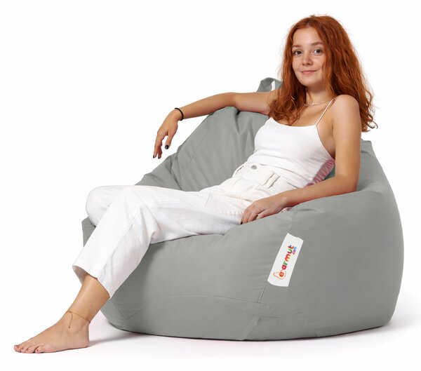 Hanah Home Zahradní sedací vak Premium XXL šedý