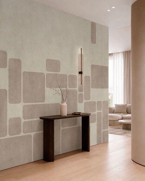 Fototapety Geometrický vzor se zaoblenými obdélníky, Fototapety geometrie, w05141 : uwalls.cz