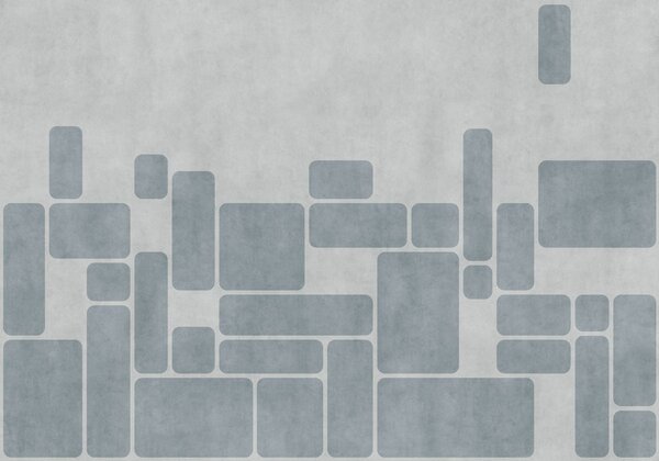 Fototapety Geometrický vzor ve světle modrých odstínech, Fototapety geometrie, w05141v2 : uwalls.cz