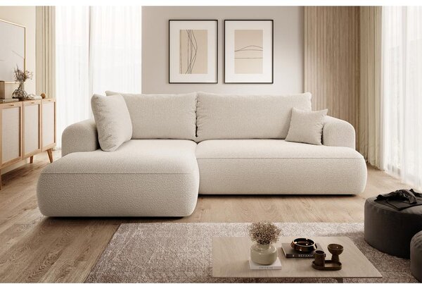 Rohová sedací souprava Olivo II (L) (béžová + černá)