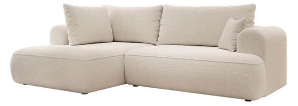 Rohová sedací souprava Olivo II (L) (béžová + černá)
