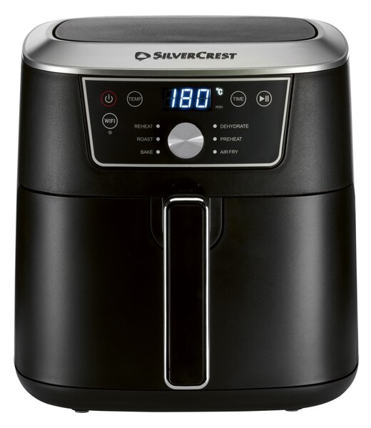 Silvercrest® Horkovzdušná fritéza 6,7 l Smart Best Shfs 2150 B1 (100395847)