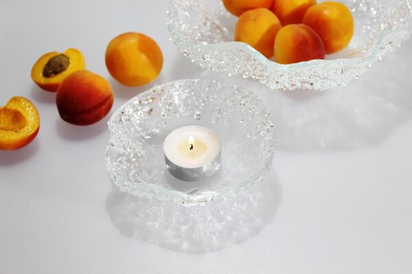 BDK-GLASS Skleněná mistička SPRINKLES extra čirá - 12cm