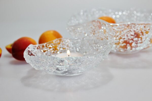 BDK-GLASS Skleněná mistička SPRINKLES extra čirá - 12cm