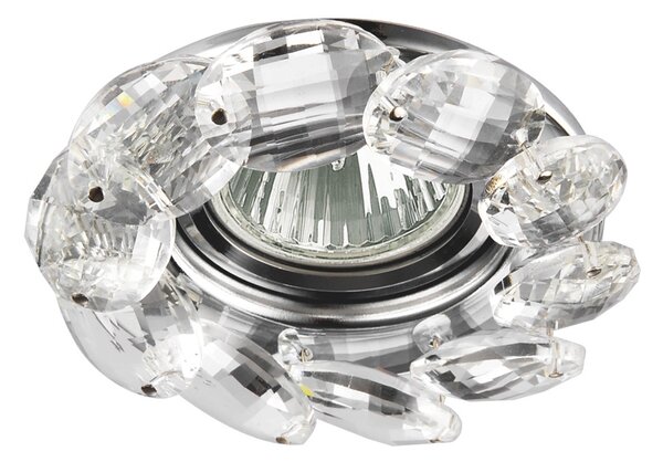 LUXERA 71073 - Podhledové svítidlo CRYSTALS 1xGU10/50W/230V
