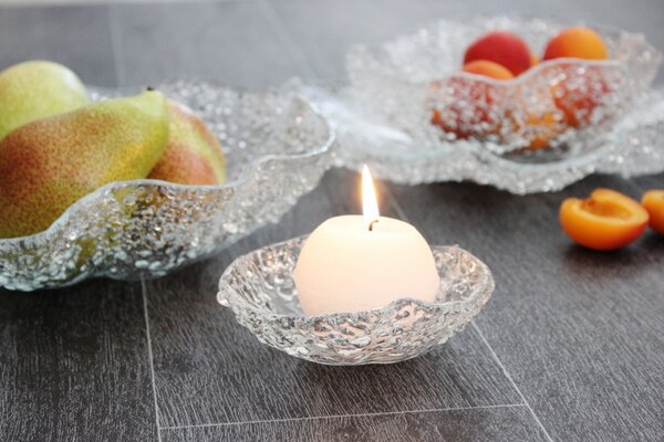 BDK-GLASS Skleněná mistička SPRINKLES extra čirá - 12cm