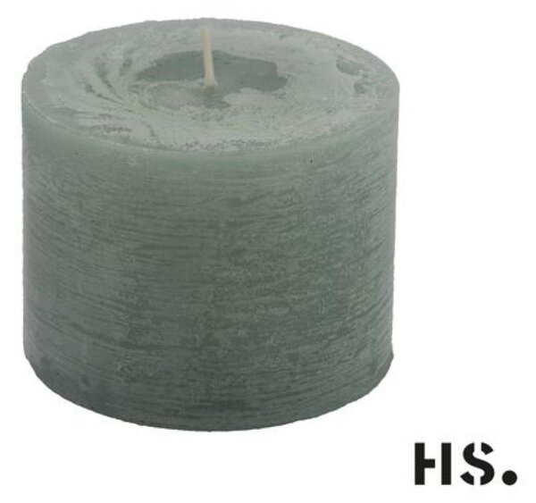 Home Society Svíčka válec modrá S
