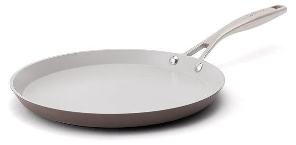 Elmich Nepřilnavá keramická palačinková pánev Zen Ø 26 cm - hnědá