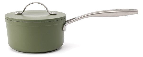 Elmich Nepřilnavý keramický rendlík Zen Ø 16 cm - olivově zelená