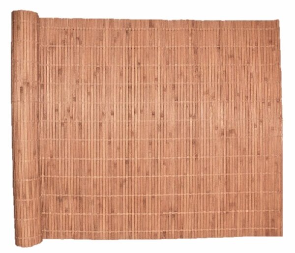 Košíkárna Rohož bambusová za postel silná 70x200 cm světle hnědá