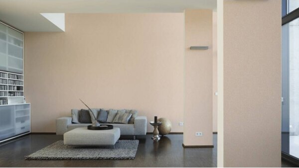 A.S. Création | Vliesová tapeta na zeď Di Seta 36667-3 | 0,70 x 10,05 m | oranžová, růžová