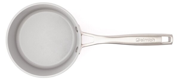 Elmich Nepřilnavý keramický rendlík Zen Ø 16 cm - hnědá