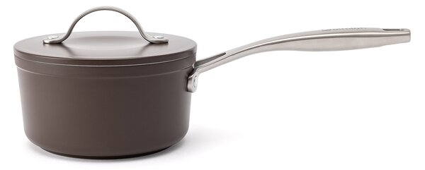 Elmich Nepřilnavý keramický rendlík Zen Ø 16 cm - hnědá