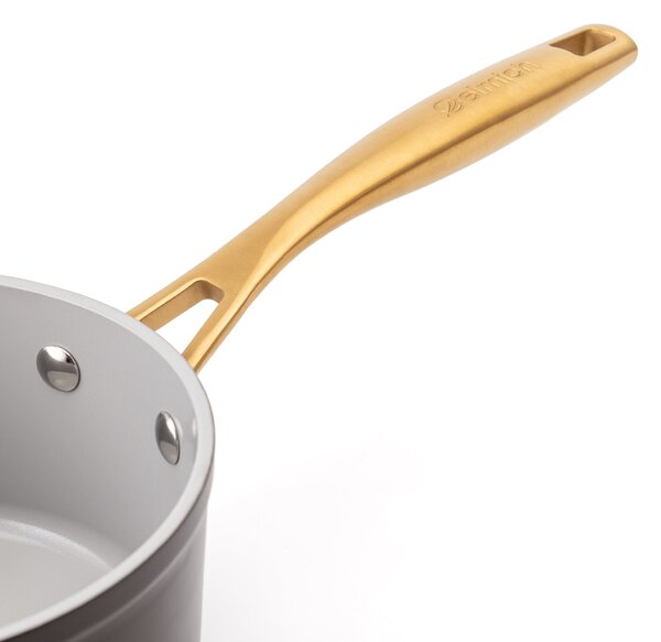 Elmich Nepřilnavý keramický rendlík Zen Ø 16 cm - hnědo zlatá