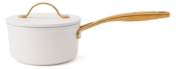 Elmich Nepřilnavý keramický rendlík Zen Ø 16 cm - krémovo zlatá