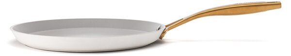 Elmich Nepřilnavá keramická palačinková pánev Zen Ø 26 cm - krémovo zlatá