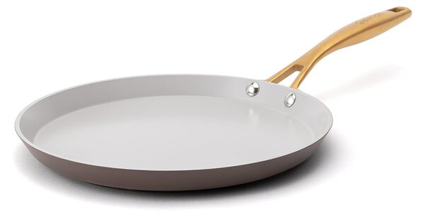 Elmich Nepřilnavá keramická palačinková pánev Zen Ø 26 cm - hnědo zlatá