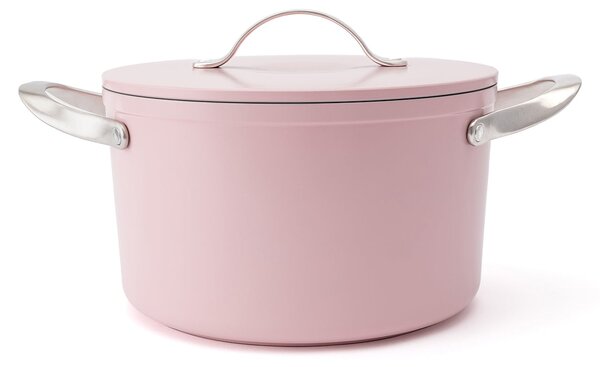 Elmich Nepřilnavý keramický hrnec Zen Ø 20 cm (3 l) - růžová