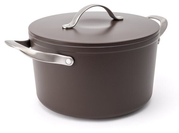 Elmich Nepřilnavý keramický hrnec Zen Ø 24 cm (5,5 l) - hnědá