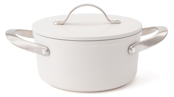 Elmich Nepřilnavý keramický hrnec Zen Ø 18 cm (2 l) - krémově bílá