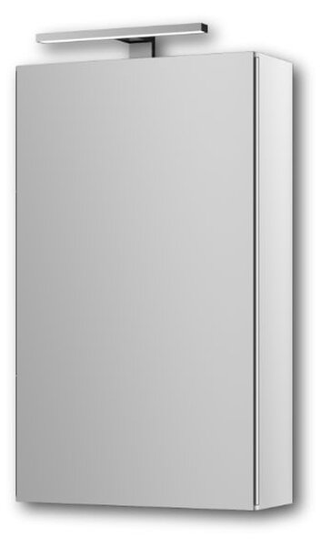 Jokey MDF skříňky TORIN Zrcadlová skříňka - bílá, zrcadlové sklopné boky - š. 74,7 cm, v. 77,1 cm, hl. 22,2 cm 112611020-0110