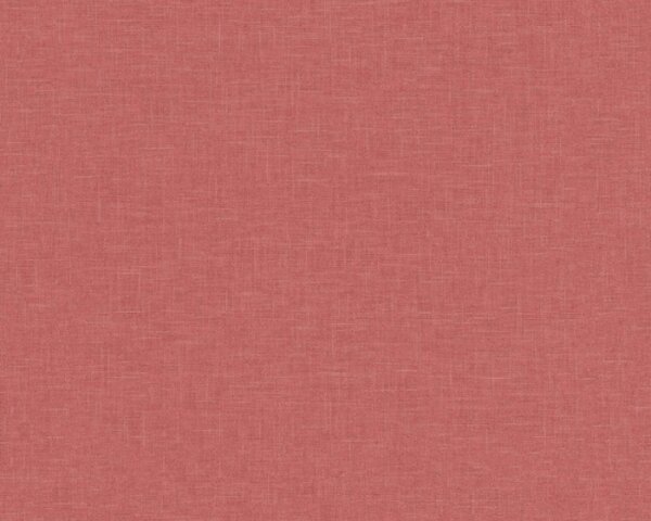 A.S. Création | Vliesová tapeta na zeď Linen Style 36635-1 | 0,53 x 10,05 m | červená