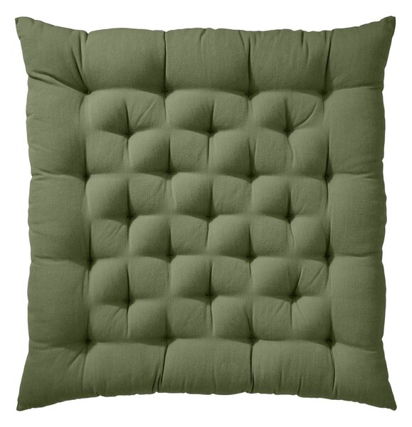 SOLID Podsedák 42 x 42 cm - olivová