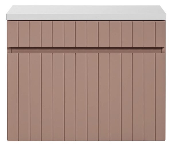 Koupelnová skříňka s deskou ICONIC Rose D60/1 | 60 cm