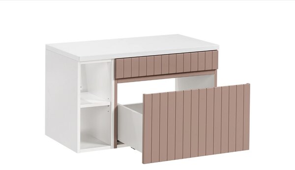 Koupelnová skříňka s deskou ICONIC Rose D80/1 | 80 cm