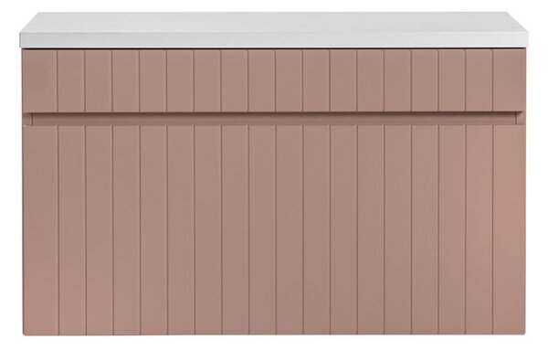 Koupelnová skříňka s deskou ICONIC Rose D80/2 | 80 cm