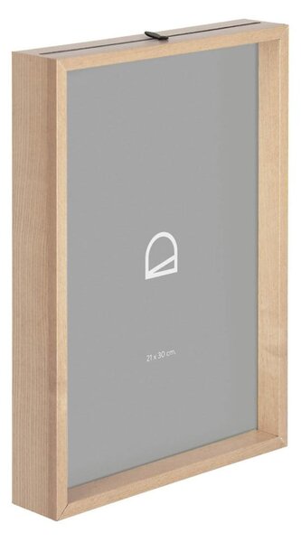 Stojací rámeček v přírodní barvě 22,5x31,5 cm Flavina – Kave Home