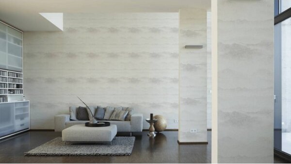 A.S. Création | Vliesová tapeta na zeď Paradise Garden 36714-2 | 0,53 x 10,05 m | černá, šedá