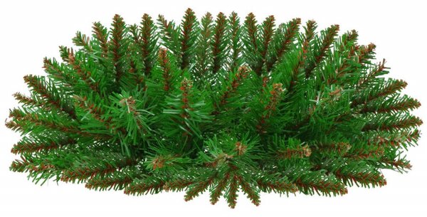 Adventní věnec extra hustý 45cm zelený, vánoční dekorace