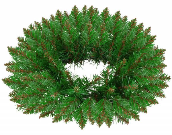 Adventní věnec extra hustý 45cm zelený, vánoční dekorace