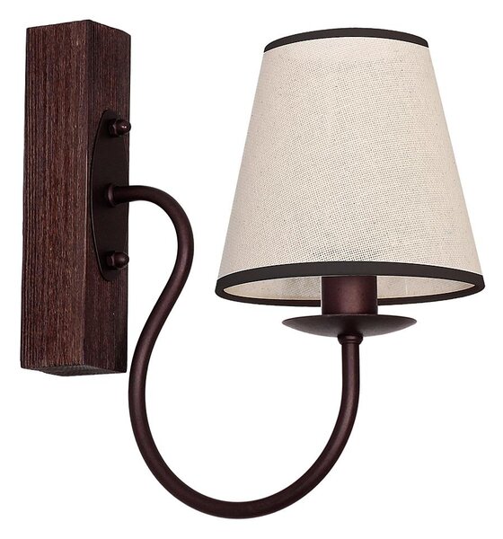 Nástěnné svítidlo CARIN 1xE14/60W/230V tmavá