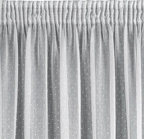 ZÁCLONA NA PÁSCE SIBEL 300 CM X 250 CM CM BÍLÁ