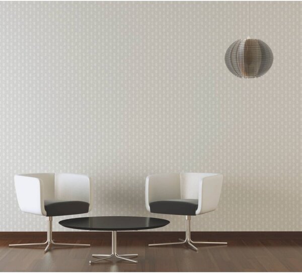 A.S. Création | Vliesová tapeta na zeď Absolutly Chic 36973-3 | 0,53 x 10,05 m | bílá, šedá