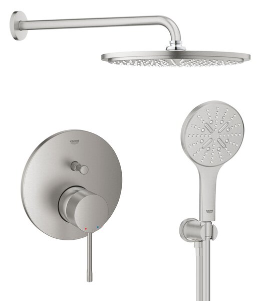 Sada hlavová sprcha Grohe Rainshower 26066DC0, vanová baterie Grohe Essence 24058DC1, 26574DC0, 26658DC0, 28362DC1