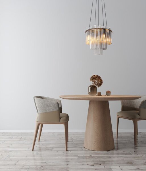 Globo Lighting Gorley závěsné svítidlo 5x40 W kouřová 15698H2