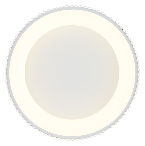Globo 15924DW LED přisazené stropní svítidlo KEMP | 45W integrovaný LED zdroj | 1800lm | 2700/4000/6000K | bílá