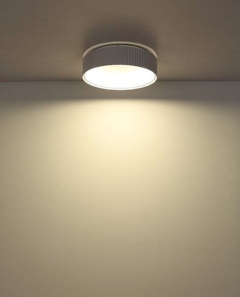 Globo 15924DW LED přisazené stropní svítidlo KEMP | 45W integrovaný LED zdroj | 1800lm | 2700/4000/6000K | bílá