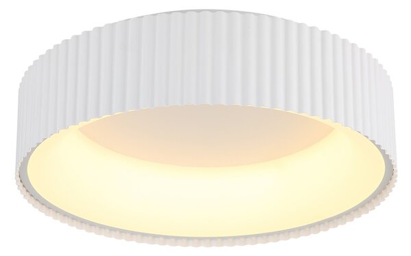 Globo 15924DW LED přisazené stropní svítidlo KEMP | 45W integrovaný LED zdroj | 1800lm | 2700/4000/6000K | bílá