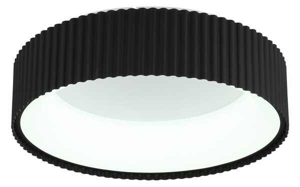 Globo 15924DS LED přisazené stropní svítidlo KEMP | 45W integrovaný LED zdroj | 1600lm | 2700/4000/6000K | černá