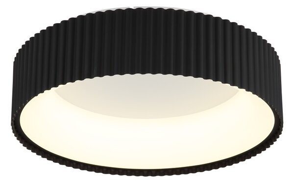 Globo 15924DS LED přisazené stropní svítidlo KEMP | 45W integrovaný LED zdroj | 1600lm | 2700/4000/6000K | černá