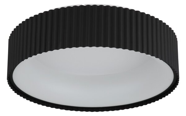 Globo 15924DS LED přisazené stropní svítidlo KEMP | 45W integrovaný LED zdroj | 1600lm | 2700/4000/6000K | černá