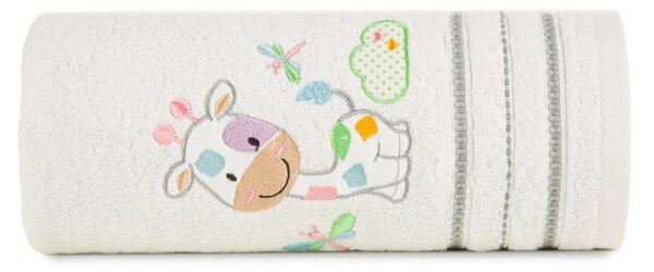 DĚTSKÝ FROTÉ RUČNÍK BABY33 100X100 CM BÍLÁ