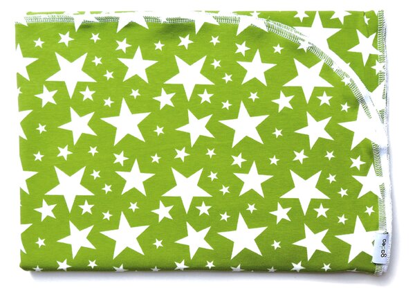 GADEO Letní deka do kočáru STARS kiwi
