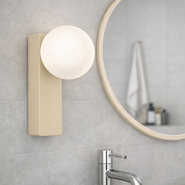 Open Design OR85549 - Koupel. nástěnné svítidlo BOLETTA 1xG9/8W/230V IP44 béžová
